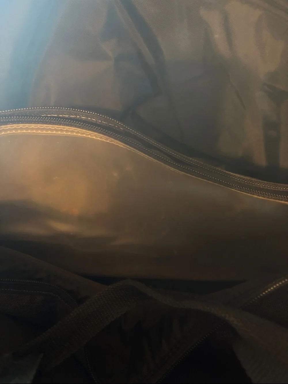 Eddie Bauer Black and Tan Laptop Briefcase with Front Flap